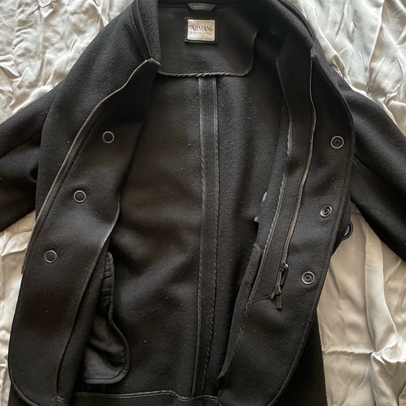 ARMANI (Collezioni) Black Bomber Jacket (USA:42, EU:52) - Picture 5 of 5